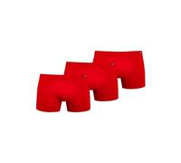 Teyli 3er Pack Herren Unterhosen - Boxershorts Baumwolle - Klassische Herren Boxershorts für den Alltag mit Zusatz von elastischer Lycra-Faser Rot M