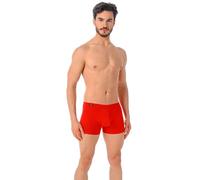 Teyli Boxershorts Herren Baumwolle - Komfortable Unterhosen für Männer - Klassische Herren Boxershorts für den Alltag - Bequeme Unterwäsche für Herren - Stilvolle Unterhosen für Herren Rot S