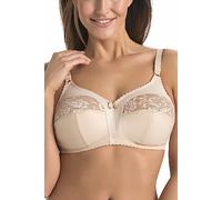 Teyli BH Damen - BH Ohne Bügel - BH Grosse Grössen - BH Große Brüste - Damen BHS Frauen Bra Beige 110H
