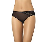 Teyli Damen Slip Mesh Unterhosen Susi Schwarz XS