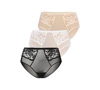 Teyli Unterwäsche Frauen Pantys Damen mit Hoher Taille - Slips Damen-Unterhosen Damen Unterwäsche - Frauen Unterwäsche Pantys Damen Slips 3er Pack L