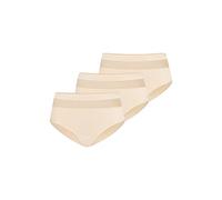 Teyli Slip Damen aus Transparentem Mesh - Bikinis & Taillenslips für Damen - Taillenslip Damen mit Baumwollfutter 3er Pack