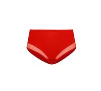 Teyli Slip Damen Baumwolle zum Kaschieren von Unvollkommenheiten - Bikinis & Taillenslips für Damen - Slips Baumwolle Damen - Slip Baumwolle Frauen Rot