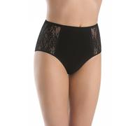 Teyli Unterwäsche Frauen Pantys Damen aus Hochwertiger Baumwolle - Slips Damen-Unterhosen Damen Unterwäsche - Frauen Unterwäsche Pantys Damen Slips mit Spitze Verziert Schwarz S