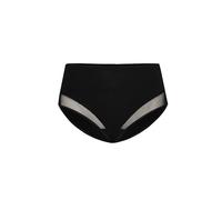 Teyli Slip Damen Baumwolle zum Kaschieren von Unvollkommenheiten - Bikinis & Taillenslips für Damen - Slips Baumwolle Damen (DE/NL/SE/PL, Alphanumerisch, M, Regular, Regular, Schwarz)