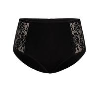 Teyli Slip Damen Baumwolle zum Kaschieren von Unvollkommenheiten - Bikinis & Taillenslips für Damen - Slips Cotton Women - Slip Baumwolle Schwarz 4XL