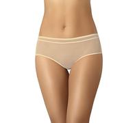 Teyli Slips Damen Baumwollfutter im Schrittbereich - Damen Unterwäsche - Brasilianisch Geschnittene Slip Damen (DE/NL/SE/PL, Alphanumerisch, L, Regular, Regular, Beige)