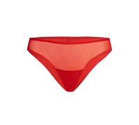 Teyli Slips Damen mit Spitzenbesatz - Damen Unterwäsche - Brasilianisch Geschnittene Slip Rot XXL