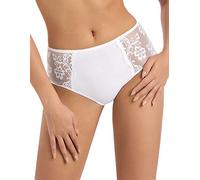 Teyli Unterhosen Damen Hoher Stand - Unterwäsche Frauen mit Viskose - Slip Damen Hinter der Hüfte - Slips Damen - Panties Damen - Damen Unterhosen - Damen Slips - Slips Damen Weiß M