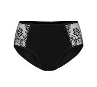 Teyli Unterhosen Damen Hoher Stand - Unterwäsche Frauen Baumwolle - Slip Damen Baumwolle Hinter der Hüfte - Slips Frauen - Panties Women - Unterhosen Bequeme und Atmungsaktive Schwarz L