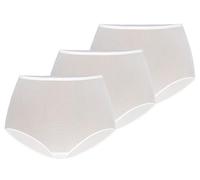 Teyli Unterwäsche Frauen Pantys Damen mit Hoher Taille - Slips 3er Pack Damen-Unterhosen Damen Unterwäsche - Frauen Unterwäsche Pantys Damen Slips Pack Weiß XXL