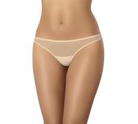 Teyli Unterwäsche Frauen Pantys Damen mit Nahtloser Abschluss - Slips Damen-Unterhosen Damen Unterwäsche - Frauen Unterwäsche Pantys Damen Slips aus Transparentem Netz Beige S