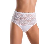 Teyli Unterwäsche Frauen Pantys Damen - Slips Damen-Unterhosen Damen Unterwäsche - Frauen Unterwäsche Baumwolle mit Spitze Blumenmotiv Weiß 3XL