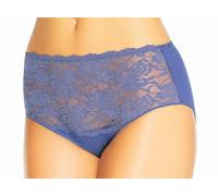 Teyli Unterwäsche Frauen Pantys Damen - Slips Damen-Unterhosen Damen Unterwäsche - Frauen Unterwäsche Baumwolle mit Spitze Blumenmotiv Blau M