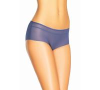 Teyli Women's Knickers Mesh Briefs Floral Lace Full Comfort Breathable Stretchy Panties Nano Color Blue Size 18