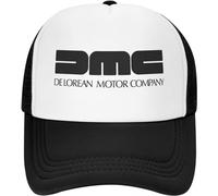 TeysHa Baseballkappe Snapback Sonnenhut Delorean Motor Company Trucker-Mütze für Herren und Damen verstellbare Baseballkappe mit Sonnenschutz Snapback-Motiv „Zurück in die Zukunft“ Filmgeschenk
