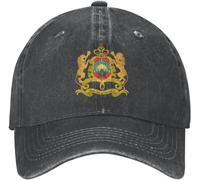 TeysHa Baseballkappe Snapback Sonnenhut Königreich Marokko Baseballkappe Damen und Herren verstellbar marokkanisch patriotisch Papa-Mütze Sportgeschenk Männer und Frauen