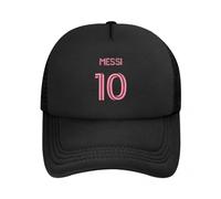 TeysHa Baseballkappe Snapback Sonnenhut Messi Baseballkappe Männer Frauen Fußball Baseballkappe Atmungsaktiv Klassische Kappe Männer Frauen