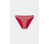 Tezenis Klassischer Bikinislip Summer Vichy Frau Rot L
