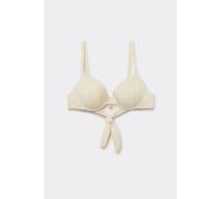 Tezenis Leicht Wattiertes Push-up-bikinioberteil Paradise Bay Weiß Frau Elfenbein 1