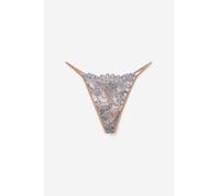 Tezenis String Mit Tanga-seitenband Romantic Bloom Frau Blau L