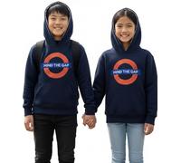 TFL™129K Kinder-Kapuzenpullover, bestickt, Mind The Gap™, Marineblau Gr. 11 - 13 Jahre, navy