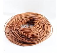 TGDGFKIAS Lederkette, Runde Tangas Aus Rindsleder for Die DIY-Schmuckherstellung, Mehrfarbig, 1-6 Mm X 2-5 M(Nude Color,1mm X 5meters)