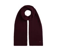 TH FLAG PIMA COTTON CASH SCARF deep burgundy melange - Gr. - OS
