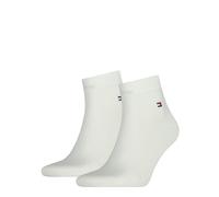 Tommy Hilfiger Quarter 2PPK Socks 342025001-300, Mens socks, white, 43-46 EU