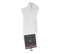 Tommy Hilfiger Herrensocken Sneakersocken Baumwolle 2er-Pack Weiß Gr. 39-42