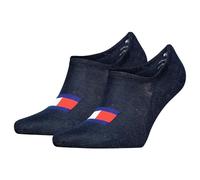 Tommy Hilfiger Legwear Tommy Uni TJ Flag Footie Socks 2P Marine Gr 35/38