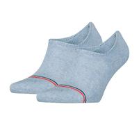 Tommy Hilfiger Unisex Füßlinge 35/38 blau 2-er Pack