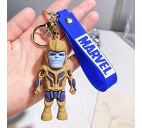 (Thanos) Schlüsselanhänger Avengers Silikon Captain America Autozubehör