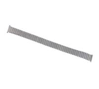 THBGTCNQ Edelstahl elastische Feder Uhrenarmband 10 mm 12 mm 14 mm 16 mm 18 mm 20 mm elastisches Metallarmband Männer Frauen elastische Uhrenkette(Silver,12mm)