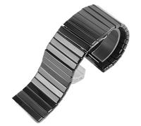 THBGTCNQ Keramik-Edelstahl-Uhrenarmband, Metall-Faltschließe, 27 mm, 35 mm, universelles Ersatzarmband for Herren, geeignet for Smartwatch-Quarzuhr(35mm)