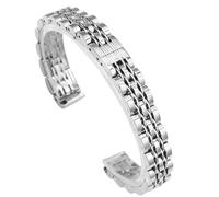 THBGTCNQ Uhrenarmband aus Edelstahl for Damen, universelles Ersatzarmband(Silver,11mm)