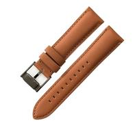 THBGTCNQ Uhrenarmband aus Leder, Ersatzarmband mit Schnellverschluss for Herren- und Damenuhren(T,24mm)