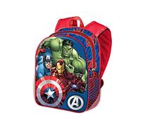 The Avengers Bros-Kleiner 3D Rucksack, Blau