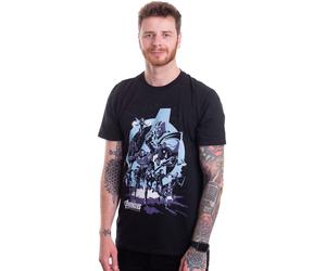 The Avengers - Thanos Grip Endgame - T-Shirt - Schwarz - M - 100% Baumwolle,Jersey Schwarz M