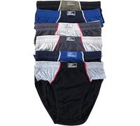 The Bakis 3/6/9 Stück Undercover Fashion Herren Sportslips Unterhosen Slips Schlüpfer Slip Baumwolle- Gr.5(S)-13(6XL) (DE/NL/SE/PL, Alphanumerisch, XL, Regular, Regular, 9, Mehrfarbig 560)