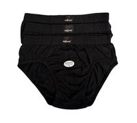 The Bakis Undercover Fashion 3/6/9 STK Herren Slips Unterhosen Sportslips Slip schwarz Baumwolle Gr.5(S)-13(6XL) (DE/NL/SE/PL, Alphanumerisch, 6XL, Große Größen, Regular, 3, schwarz)