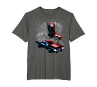 The Batman Batman and Batmobile T-Shirt