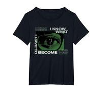 The Batman Become The Riddler T-Shirt, Damen Große Größen, Schwarz, 1X