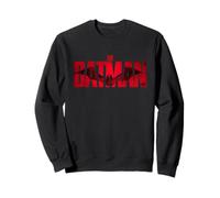 The Batman Crimson Drawn Bat Logo Sweatshirt