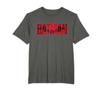 The Batman Crimson Drawn Bat Logo T-Shirt