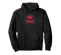 The Batman Logo Red Window Pullover Hoodie