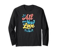 The Beatles All You Need is Love Langarmshirt Langarmshirt