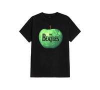 The Beatles - Apple - T-Shirt - Schwarz - S - 100% Baumwolle Schwarz S