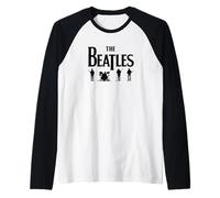The Beatles Band Let It Be Silhouetten Raglan