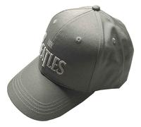 The Beatles Baseball Cap Weiß Drop T Band Logo Nue offiziell Grün One Size